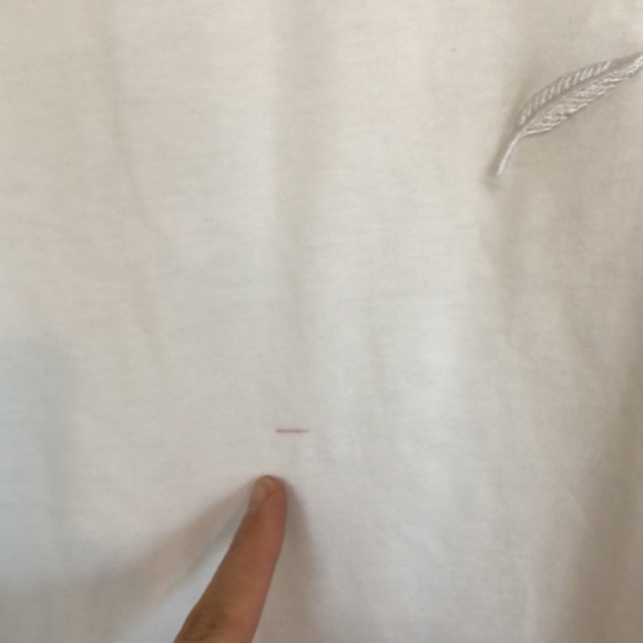 Publish Men's Reverse Tee in white size MEDIUM - Picture 6 of 9